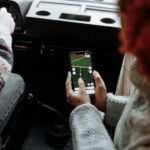 Family using GPS with an international SIM